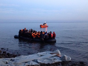 lesvos migrant crisis december 2015