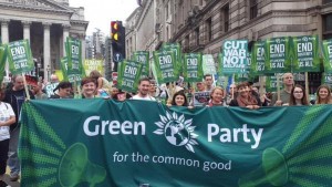 green party people assembly march