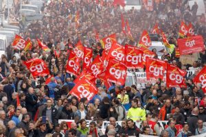 France has been in the grip of mass protests 