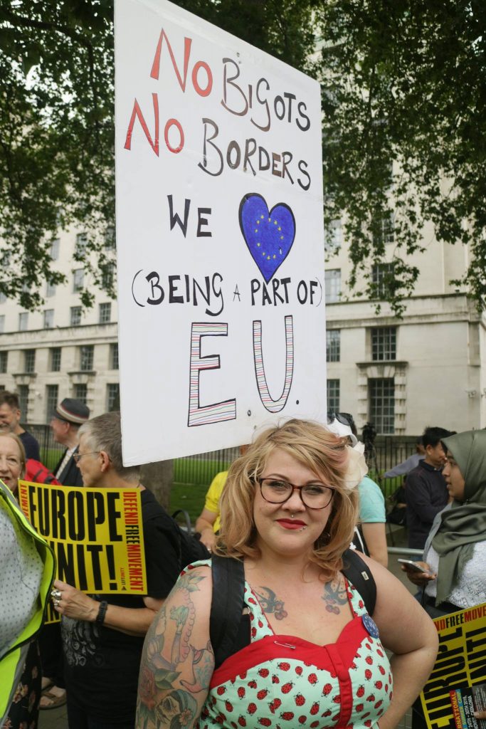 Still here, still fighting to defend free movement. Photo: Steve Eason. 