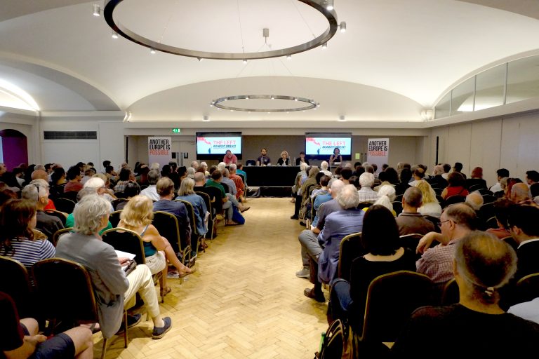 The fightback is on: massive turnout for Left Against Brexit