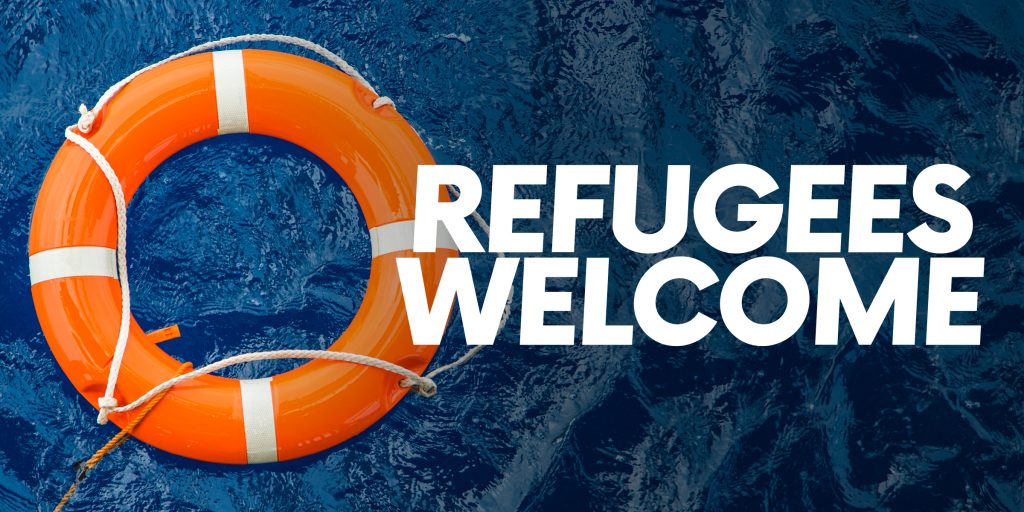 Refugees welcome