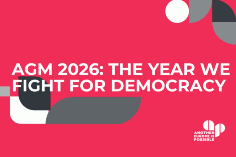 Another Europe is Possible 2026 AGM